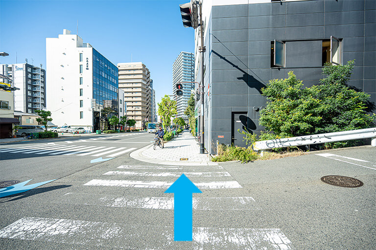 谷町六丁目駅からのルート03